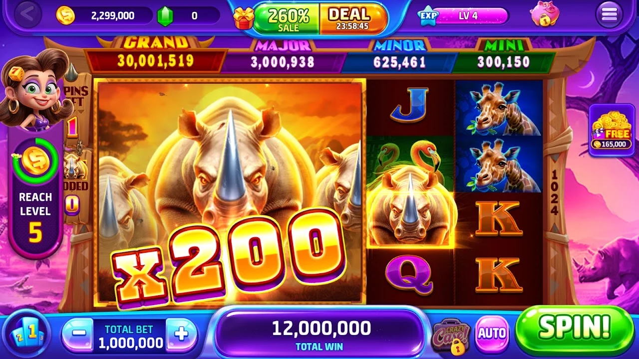 Jackpot Thunder official promotional screenshot showing its game artwork